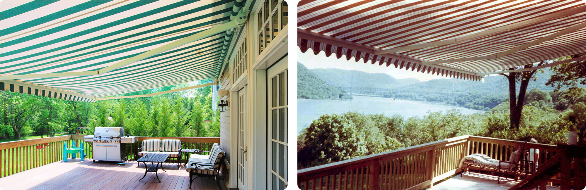 Madera Commercial Retractable Awnings are great for transforming your outdoor space into a climate-controlled greenhouse environment.