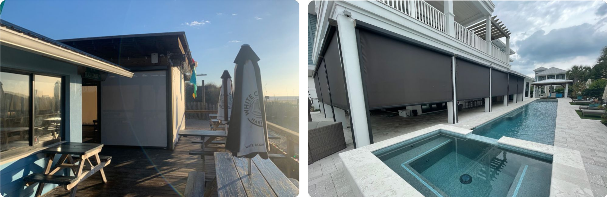 Our clear screens protect your space and keep customers comfortable without blocking your view.