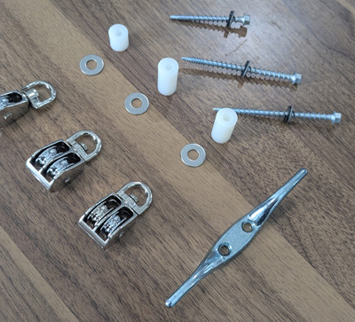 Our do it yourself porch enclosure kits have a variety of color and hardware options.