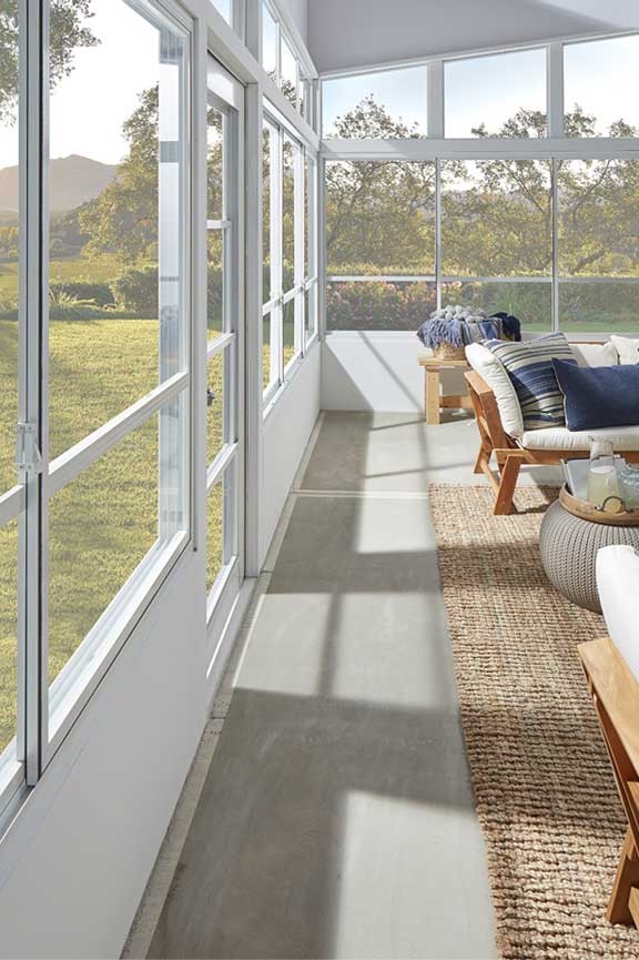 Eze//breeze converts your patio into a sleek, modern expansion to your living space.