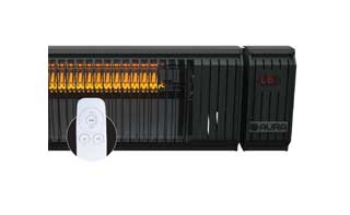 Aura CF series heaters.