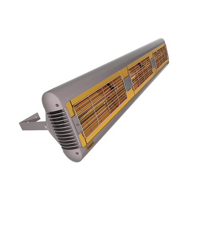 Solaria Alpha series infrared heaters.