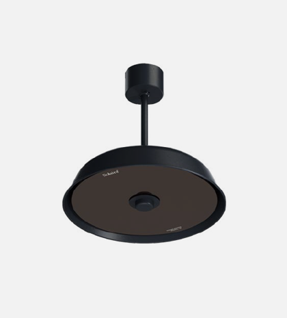 Solaria Radius series infrared heaters.