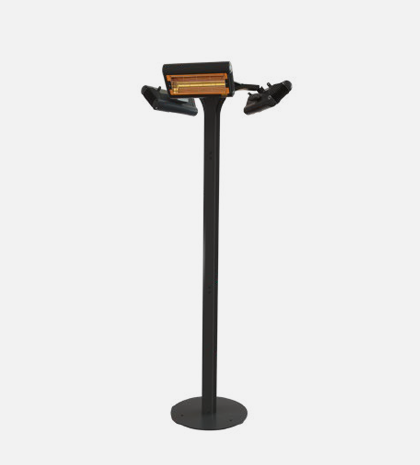 Solaria Malibu series infrared heaters.